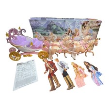 Barbie Kutsche mit 4 Pferden