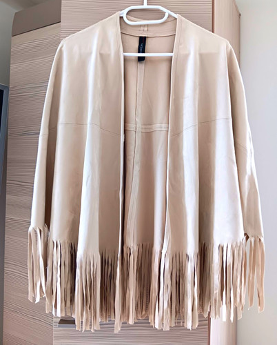 Marc cain cape beige mit - beige,