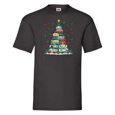 Camper | Camping | Weihnachten | Fahrzeuge | Baumlichter T-Shirt Schwarz