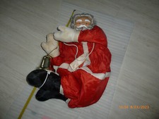 Weihnachtsmann, Nikolaus klettern, Balkon, mit Glocke / Aussenbereich (3)