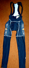 Super Radsporthose lang Gr. M  v. ALÉ Italy warm angeraut Mehrbahnen Bein-RV's