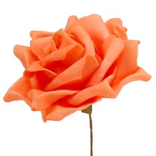 Foam Rosen Orange Ø15cm 4 St