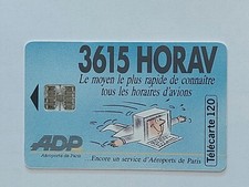 Frankreich 1993 - ADP - 3615 Horav Encore un service d'Aeroports de Paris  gebr.