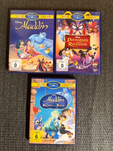 Die aladdin trilogie disney - aladdin,