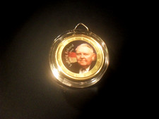 Medaille + Gedenkprägung + Ludwig Erhard + Bundeskanzler + 1963 - 1966