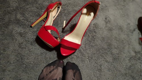 Sexy lack plateau high - sexy, heels