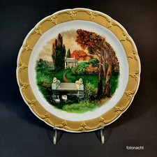 HANDBEMALTER Wandteller - K&A Krautheim Königlich Bayerischer Hoflieferant