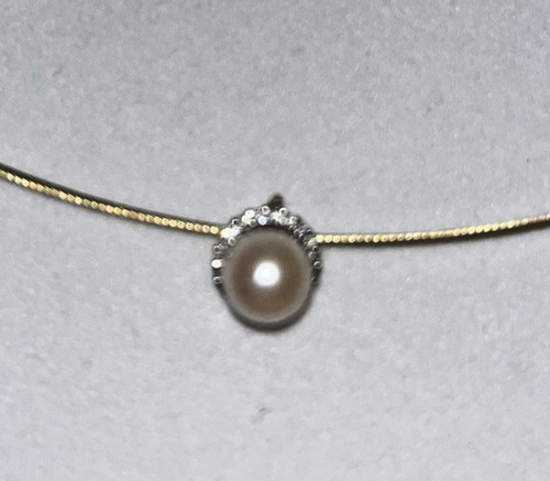 Anhänger brillanten perle - anhänger,