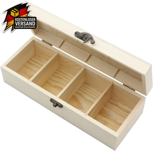 Holz karteikartenbox mit - holz,