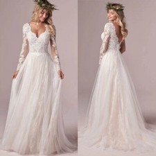 Boho Brautkleid Hochzeitskleid