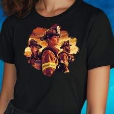 Frauen T-Shirt Feuerwehr Team