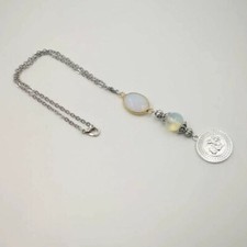 1 pcs 31cm ALLAH Opal Stein Autoanhänger Rückspiegelanhänger Spiegel Anhänger 