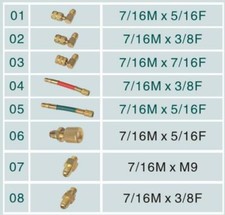 8x R134A R12 Klimaanlage