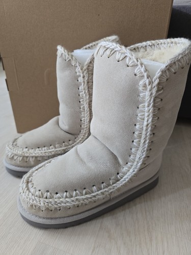 Mou eskimo stiefel chalk - 24,