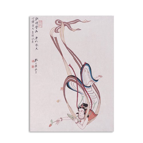 Buddhistisches wandbild auf - wandbild,