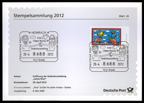 Brd sonderstempel blatt - brd, sonderstempel-blatt
