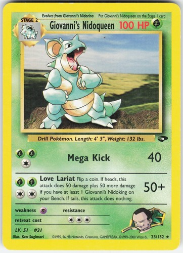 Pokemon giovanni nidoqueen - giovanni's,