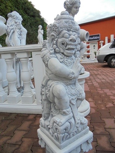 Gartenfigur bali krieger - gartenfigur, "bali