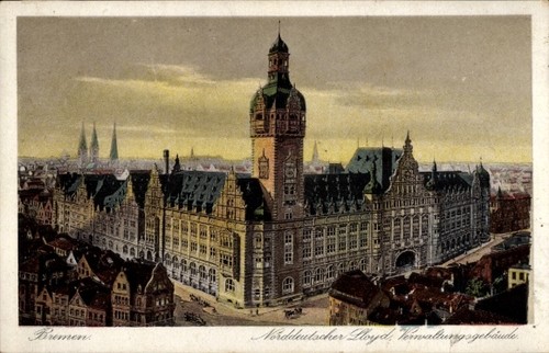 Hansestadt bremen - ak,