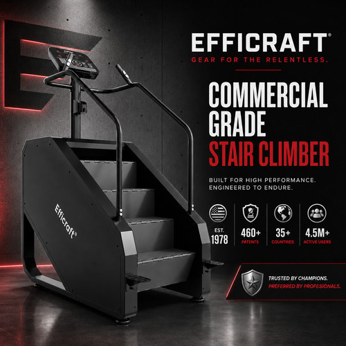 Stair stepper machine - with, led