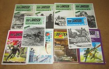Der Landser, über 35 Kriegserlebnisse 9x Sammelband 1x Romanheft Weltkrieg po053