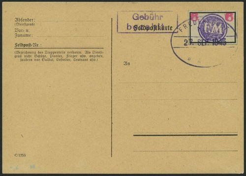 Fredersdorf 227 brief - 227,