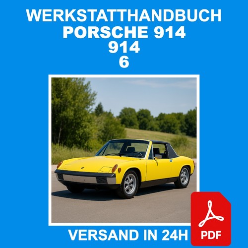 Werkstatthandbuch porsche 914 - werkstatthandbuch,