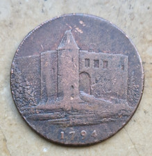 1/2 1794 Penny Essex - Colchester Schloss...RAR..