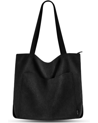 Handtasche damen schwarz groß - schwarz,