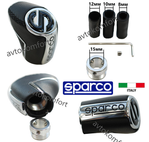 Sparco universal alu leder - alu,