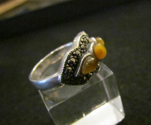 Ring silber 925 rodiniert - silber,