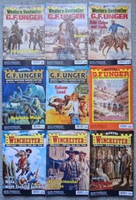 9x Western-Romanheft -  G.F