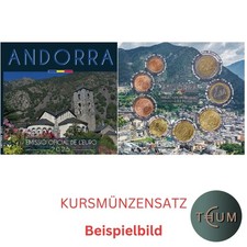 VVK Andorra 2025 BU Kursmünzensatz im Original-Blister KMS