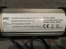 spannung wandler 12v auf 220v
