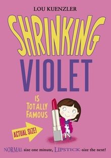 Shrinking violet totally - shrinking, is