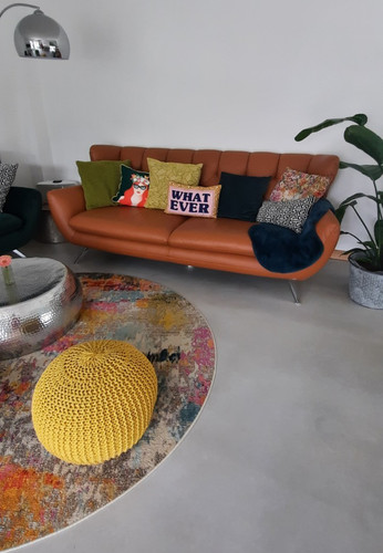 Sitzer sofa leder - 3-sitzer,