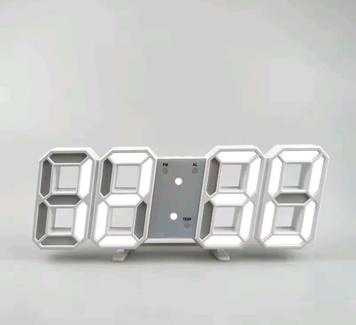 Uhr led digital - uhr, 3d