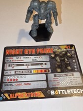 Battletech Knight Gyr, Catalyst CGL Plastikminiatur +AS +Piloten Karte