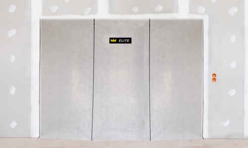 Staubschutzwand 3x3 mit - 3,3x3,2m,