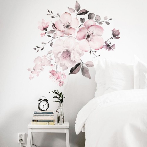 Abnehmbare blume wandbild - abnehmbare,