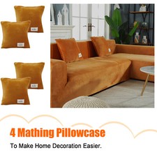 3 + 4 Sitzer Sofabezug L Form