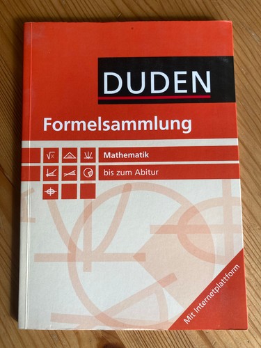 Duden formelsammlung - formelsammlung, *