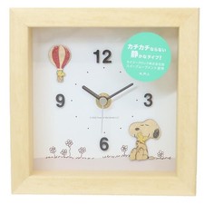Peanuts Snoopy Holz Tischuhr