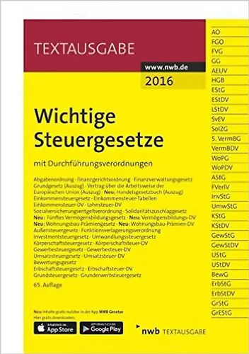Wichtige steuergesetze mit - wichtige, steuergesetze: