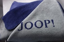 JOOP Wohndecke blau/ grau nicht benutzt 150x200  