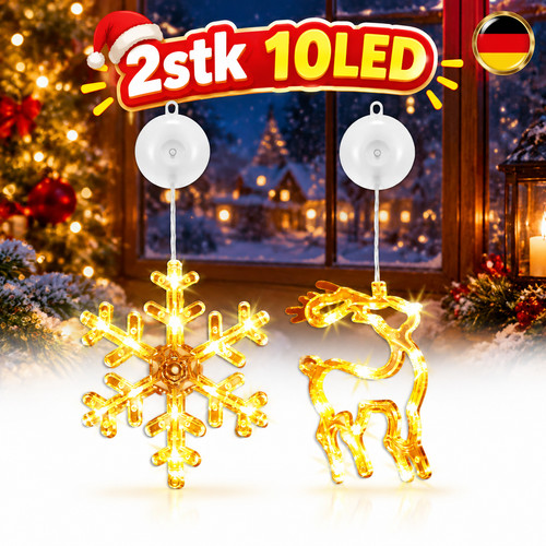 2pcs led fensterbild - 2pcs,