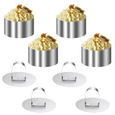 4 Stück Dessertringe 8cm