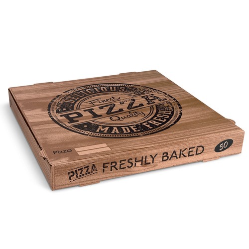 100x pizzakarton aus - 100x,