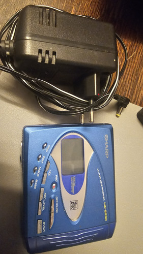 Portablew minidisc recorder - portablew,