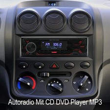 Autoradio Mit CD DVD Player MP3 USB AM AUX Eingang Radio Single 1 DIN Bluetooth